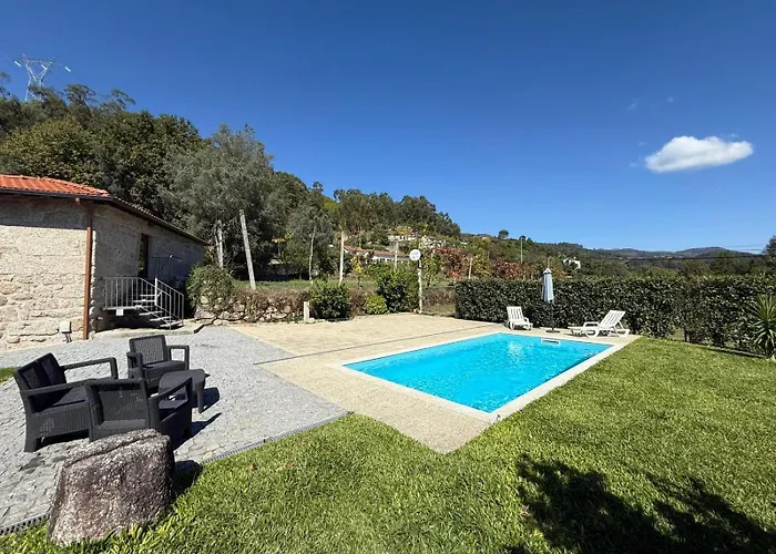 Casa Da Cancela - Piscina & Jacuzzi - Geres טראס דה בורו