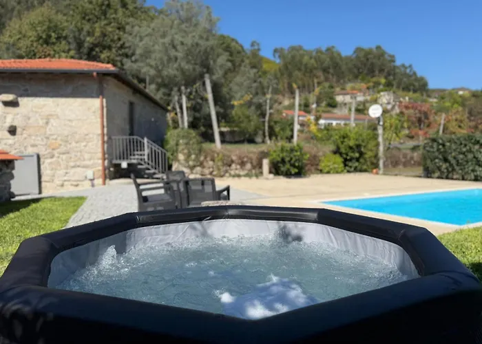 Casa Da Cancela - Piscina & Jacuzzi - Geres Chalet
